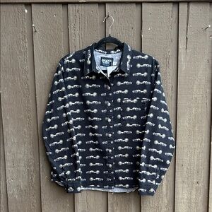 *Vintage* Western-fit Spurs, long sleeve button down